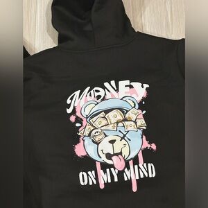 Mens money on my mind hoodie